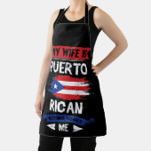 私の妻はプエルトリカプエルトリコ伝統ルート エプロン (インサイチュ)