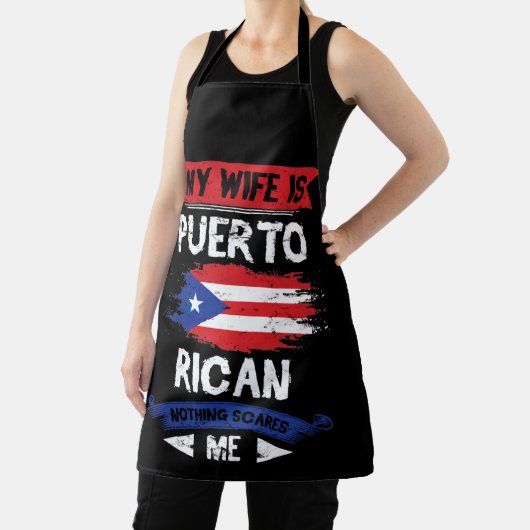 私の妻はプエルトリカプエルトリコ伝統ルート エプロン (インサイチュ)