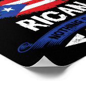 私の妻はプエルトリカプエルトリコ伝統ルート ポスター (角)