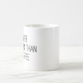 私の妻は私のコーヒーよりも暑い コーヒーマグカップ (中央)