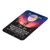 私の妻へ | 妻への手紙 愛する夫から マグネット (左側)