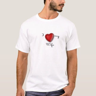 私の妻を愛して下さい Tシャツ