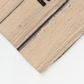 私の妻パーソナライズされたへの手紙、カップルのバレンタイン フリースブランケット (角)