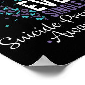 私の妻恋しく思は毎日独身の自殺予防をする ポスター (角)