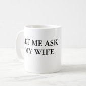 私の妻頼にコーヒーのマグカップを コーヒーマグカップ (正面左)