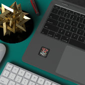 私の妻頼を許して。結婚のユーモア スクエアシール