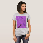 私の妻 私の心 私の人生 私の全て Tシャツ (正面フル)