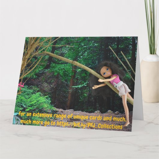 私の姉と森の中 カード (裏面)