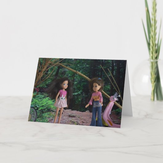 私の姉と森の中 カード (正面)