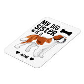 私の姉はサンバーナード マグネット (左側)