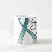 私の姉妹のため コーヒーマグカップ (正面左)