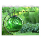 私の姉妹の庭2010年 カレンダー (カバー)