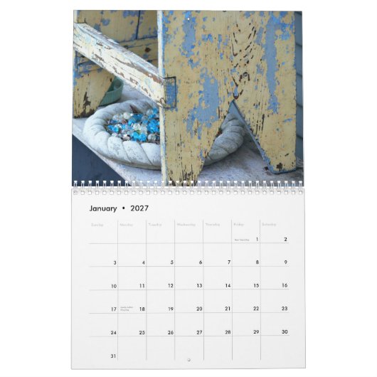 私の姉妹の庭2010年 カレンダー (1月 2027)