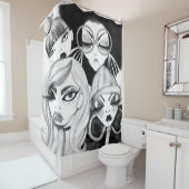 私の姉妹の看守のシャワー・カーテン シャワーカーテン (インサイチュ)