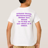 私の姉妹はジッパーの頭部です Tシャツ (裏面)