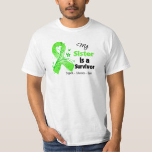 私の姉妹はリンパ腫の生存者です Tシャツ