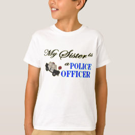 私の姉妹は警官です Tシャツ