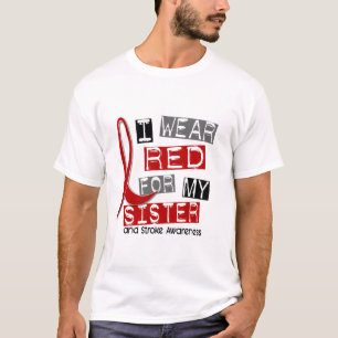 私の姉妹37のための打撃Iの衣服の赤 Tシャツ