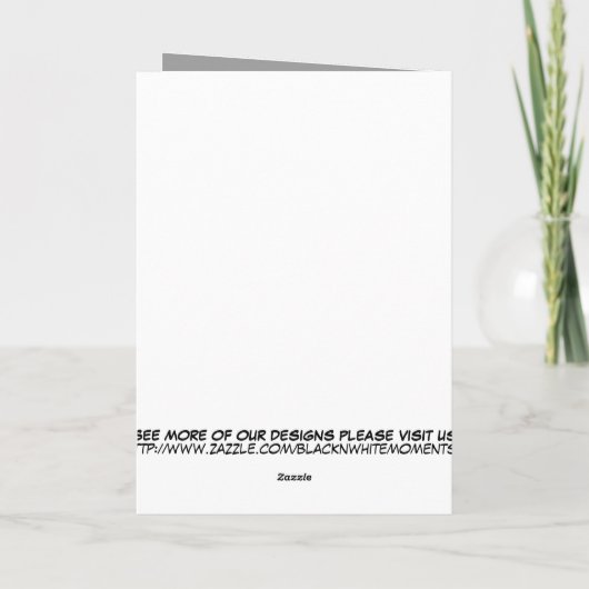 私の姉妹、私の友人 カード (裏面)