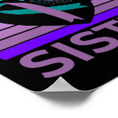 私の姉恋しく思妹ハートリボン自殺認識度Br ポスター (角)