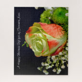 私の姪のための幸せなクリスマスプレゼント。 ジグソーパズル (縦)