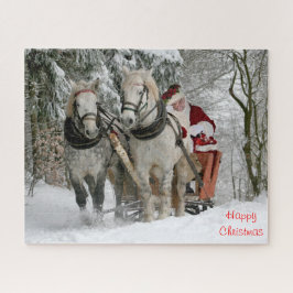 私の姪のための幸せなクリスマスプレゼント。 ジグソーパズル