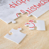 私の姪のための幸せなクリスマスプレゼント。 ジグソーパズル (側面)