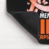 私の姪のRSD CRPS衣服用の認識度オレンジ マウスパッド (コーナー)