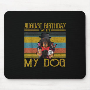 私の威厳があるゴードン・セッター犬との誕生日2020 マウスパッド