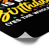 私の威厳がある誕生日は全部の月の威厳がある誕生 ポスター (角)