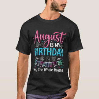 私の威厳がある誕生日Yesは全体の月威厳があるB Tシャツ