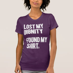 私の威厳を見つけました私のワイシャツ-新しい糸--を失った Tシャツ