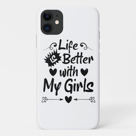 私の娘たちと過ごす時間は最高 Case-Mate iPhoneケース (裏面)