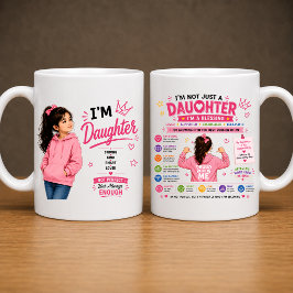 私の娘ですマグカップデザイン | 娘へのギフト コーヒーマグカップ