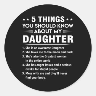 私の娘について知っておくべき5つの事 ラウンドシール