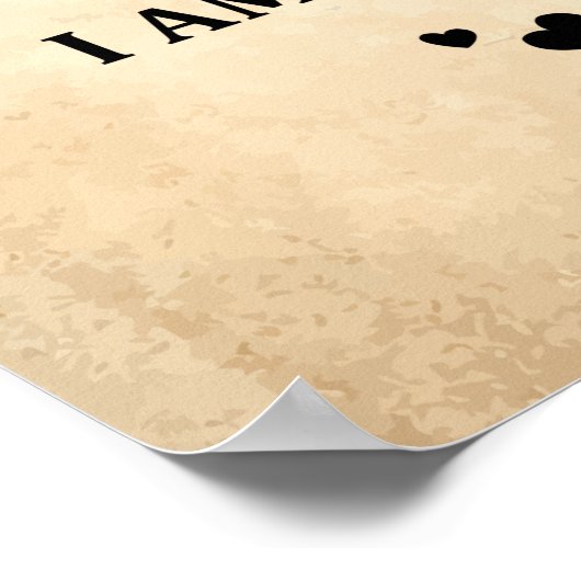 私の娘にはいつも君のポスターを持っている ポスター (角)