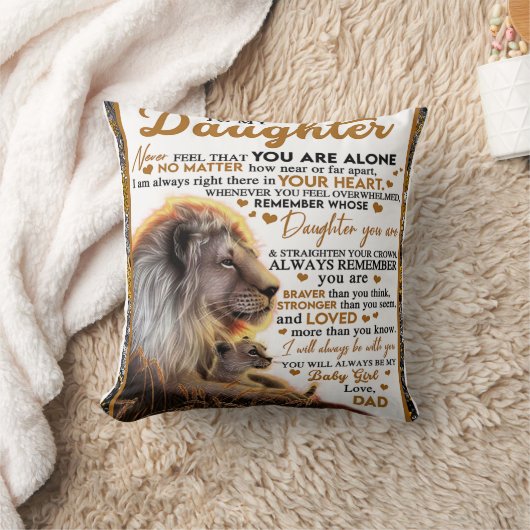 私の娘には、娘の誕生日ギフト、ベビーガール クッション (ブランケット)