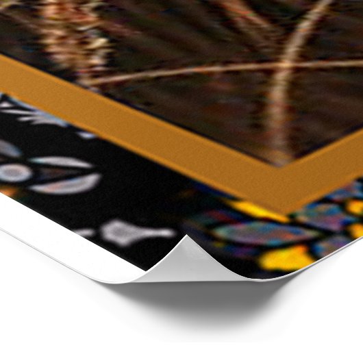 私の娘には、娘の誕生日ギフト、ベビーガール ポスター (角)