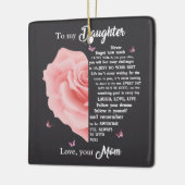 私の娘にセラミックオーナメント セラミックオーナメント (左)