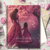 私の娘にピンクの文字メモリのキープサケカスタムの ノートブック