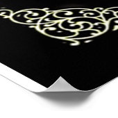 私の娘にライオン家族ギフト娘誕生日 ポスター (角)