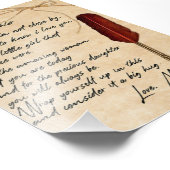 私の娘に誕生日ギフトかわいいママベビーギフト フォトプリント            (角)