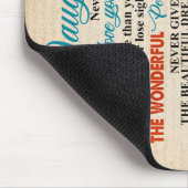 私の娘に贈り物，蝶の恋人，ひまわりプレゼント マウスパッド (コーナー)