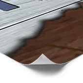 私の娘に |おクール嬢さんへのプレゼント ポスター (角)