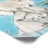 私の娘に |お子様へのプレゼント ポスター (角)