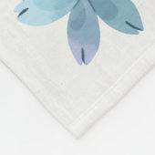 私の娘に – 愛、ママ フリースブランケット (角)