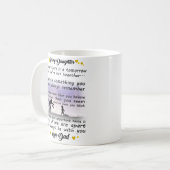 私の娘に – 私はいつもあなたと一緒にいる コーヒーマグカップ (正面左)