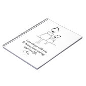 私の娘に – 私はいつもノートを持っている ノートブック (左側)