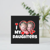 私の娘の写真をハートパーソナライズされたする (スタンド正面)