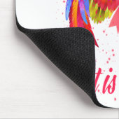 私の娘の戦いは私の乳がんとの戦いである マウスパッド (コーナー)